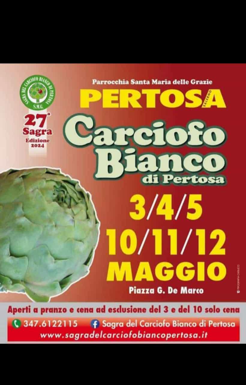 XXVII Sagra del Carciofo Bianco di Pertosa e Festa in onore di San  Vittorio Martire